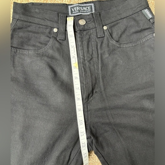 Versace jeans women’s stretch black pants | size 27 - Picture 13 of 13